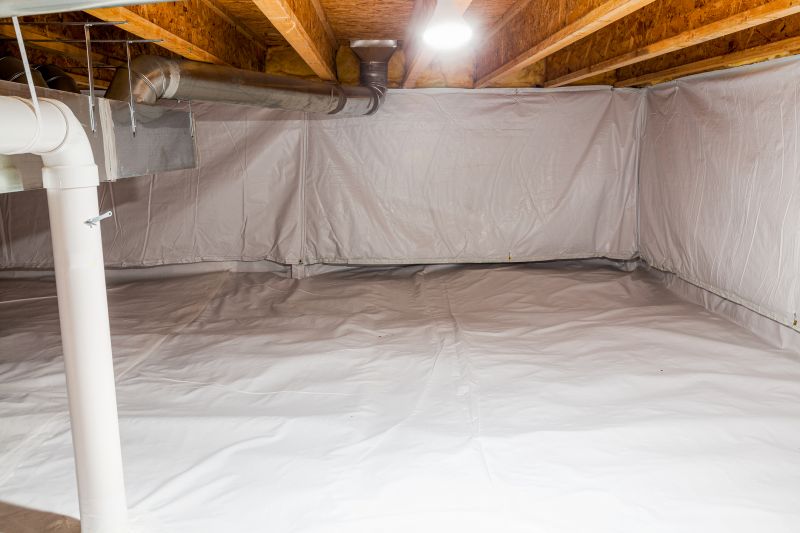 Dry and Encapsulated Crawlspace